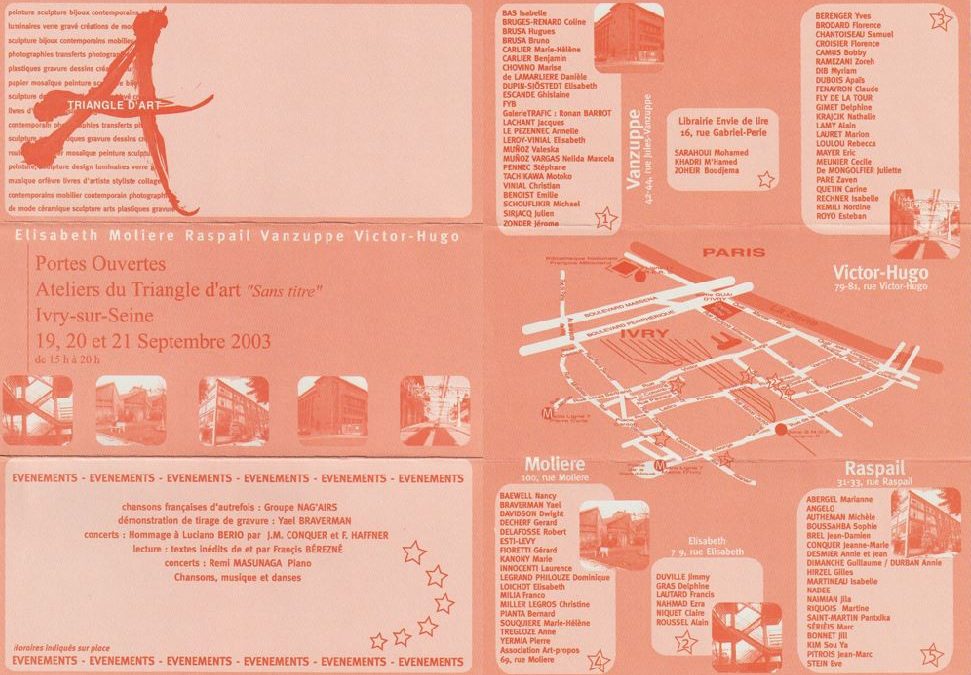 Du 19 au 21 septembre – 2003